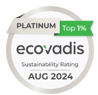 EcoVadis Platinum Medal August 2024