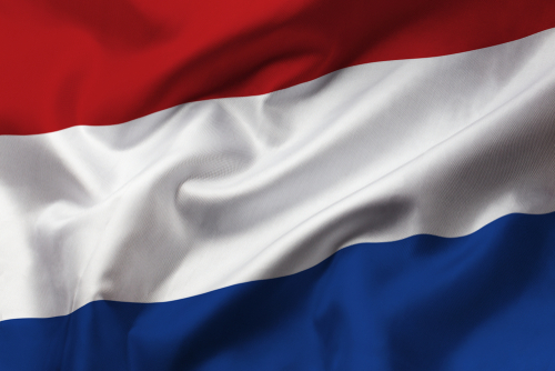 Satin,Texture,Of,Curved,Flag,Of,Netherlands